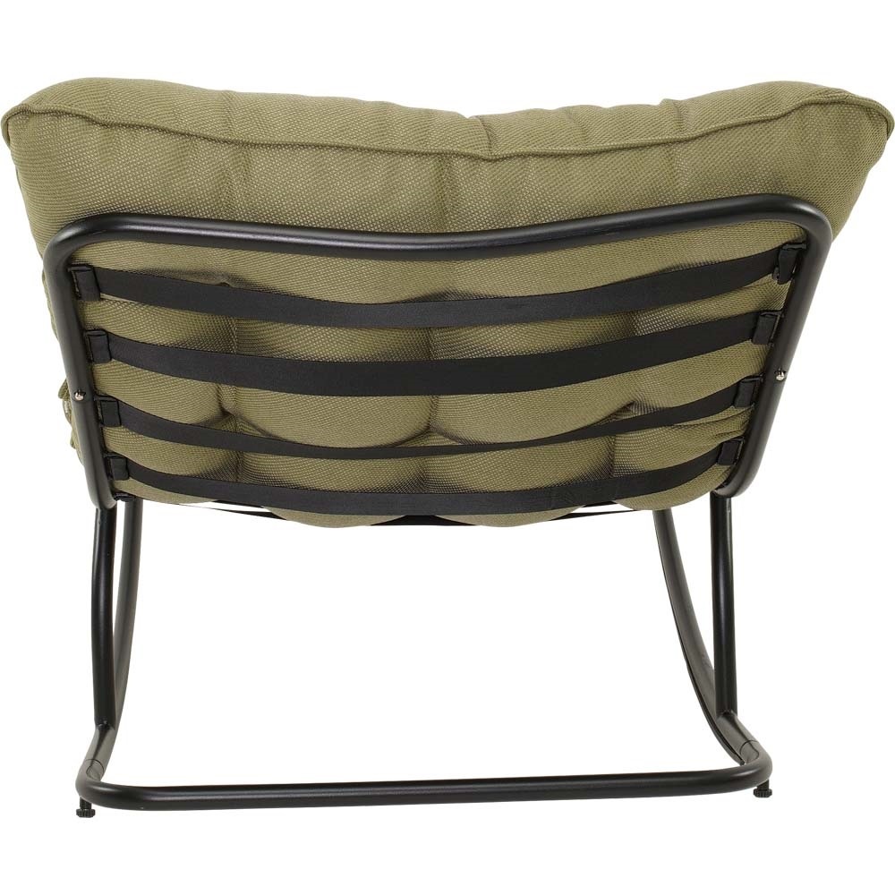 Lesli Living - Bistrostoel Zenzi - Groen - 71x115,5x73,5∕37cm