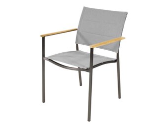 Lesli Living - Bistrostoel Marmaris - Taupe - 55∕56x62x85cm