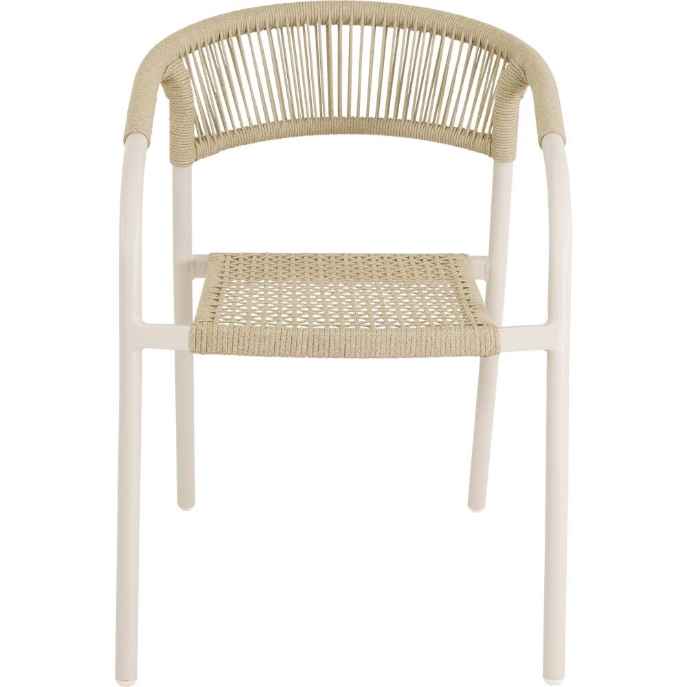 Lesli Living - Bistrostoel Nagano - Beige - 56x63x78cm