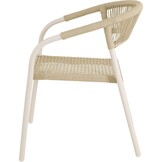 Lesli Living - Bistrostoel Nagano - Beige - 56x63x78cm