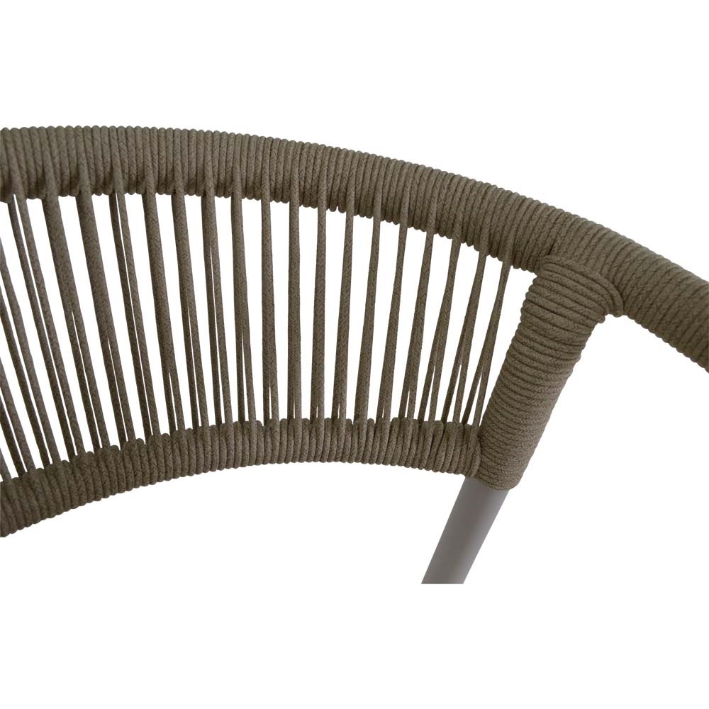 Lesli Living - Bistrostoel Nagano - Beige - 56x63x78cm