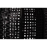 Lesli Living - Lantaarn Macy - Zwart - Ø32x88cm