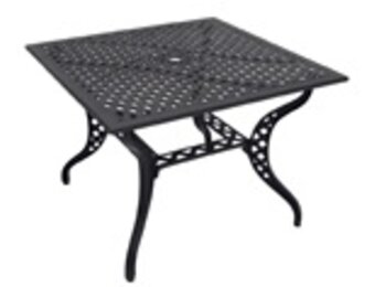 Lesli Living - Tuintafel Trafalgar - Grijs - 100x100x72cm