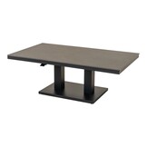 Lesli Living - Tuintafel Geneva - Grijs - 140x80cm