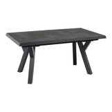Lesli Living - Tuintafel Murcia - Grijs - 163/203x93cm