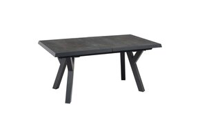 Lesli Living - Tuintafel Murcia - Grijs - 163/203x93cm