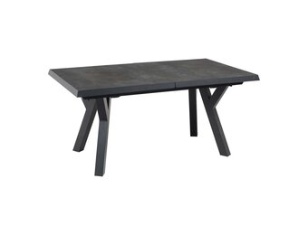 Lesli Living - Tuintafel Murcia - Grijs - 163/203x93cm