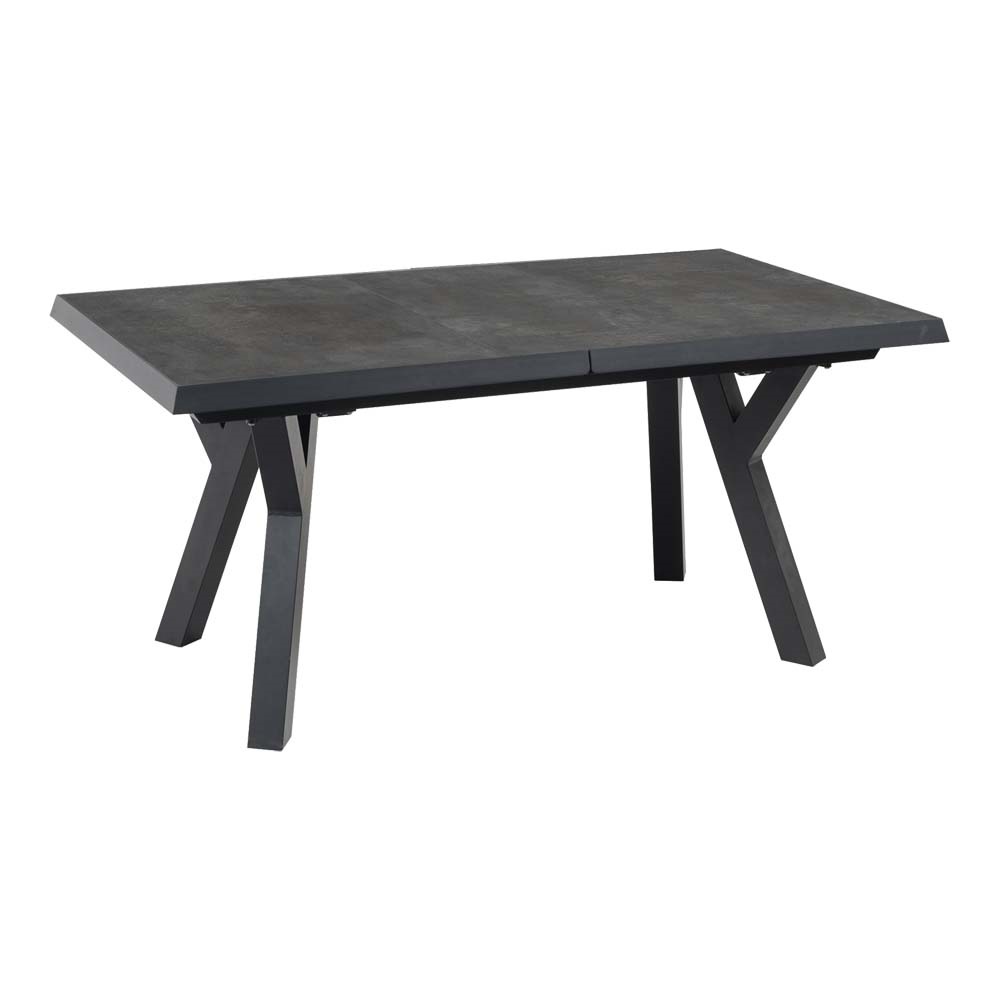 Lesli Living - Tuintafel Murcia - Grijs - 163/203x93cm