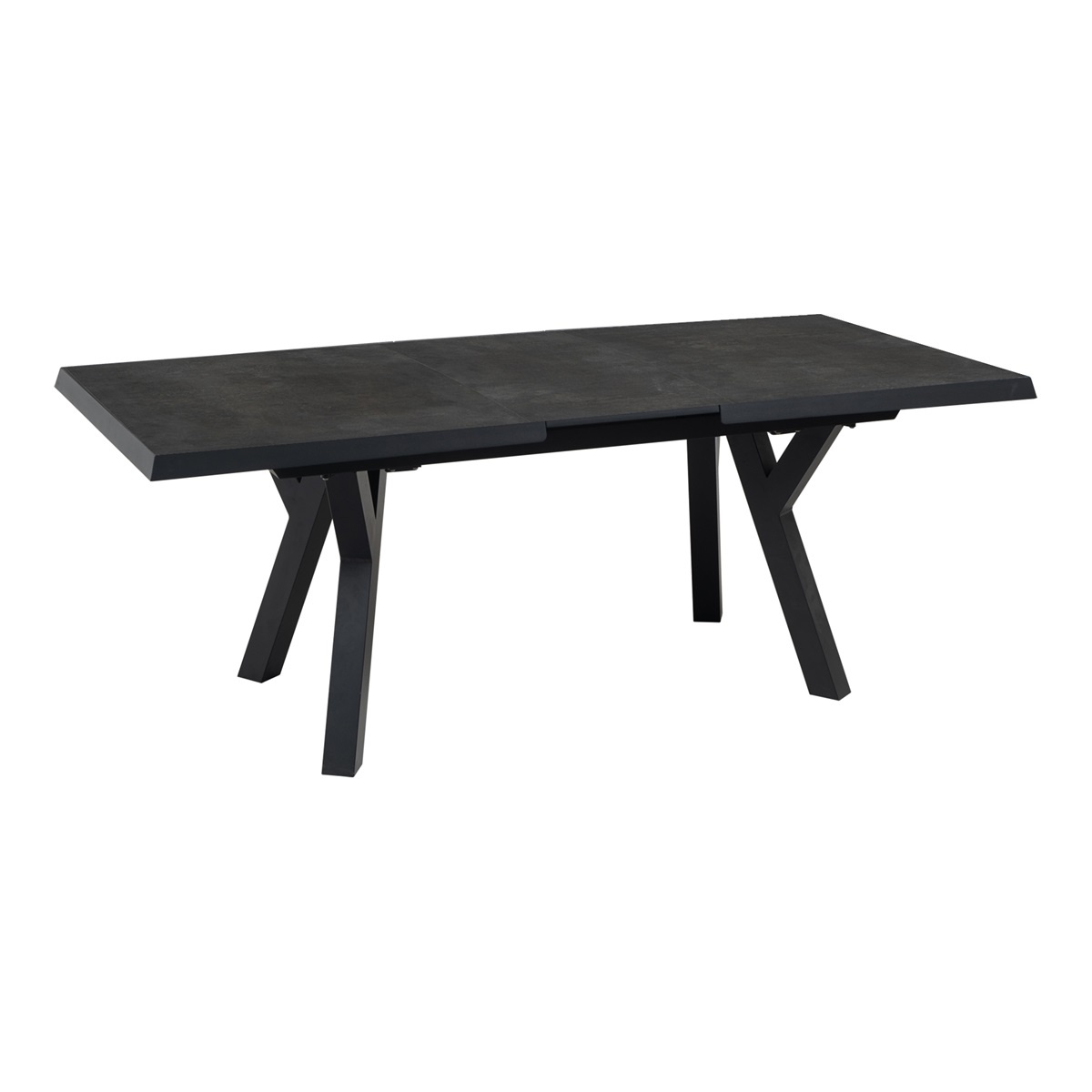 Lesli Living - Tuintafel Murcia - Grijs - 163/203x93cm
