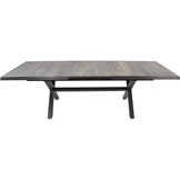 Lesli Living - Tuintafel Castilla - Antraciet - 204x102x77cm