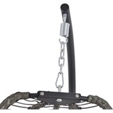 Lesli Living - Hangstoel Rope - Grijs - Ø128x208cm