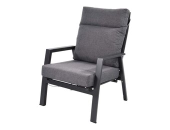 Lesli Living - Bistrostoel Ohio - Grijs - 72x81x98cm