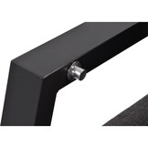 Lesli Living - Bistrostoel Ohio - Grijs - 72x81x98cm