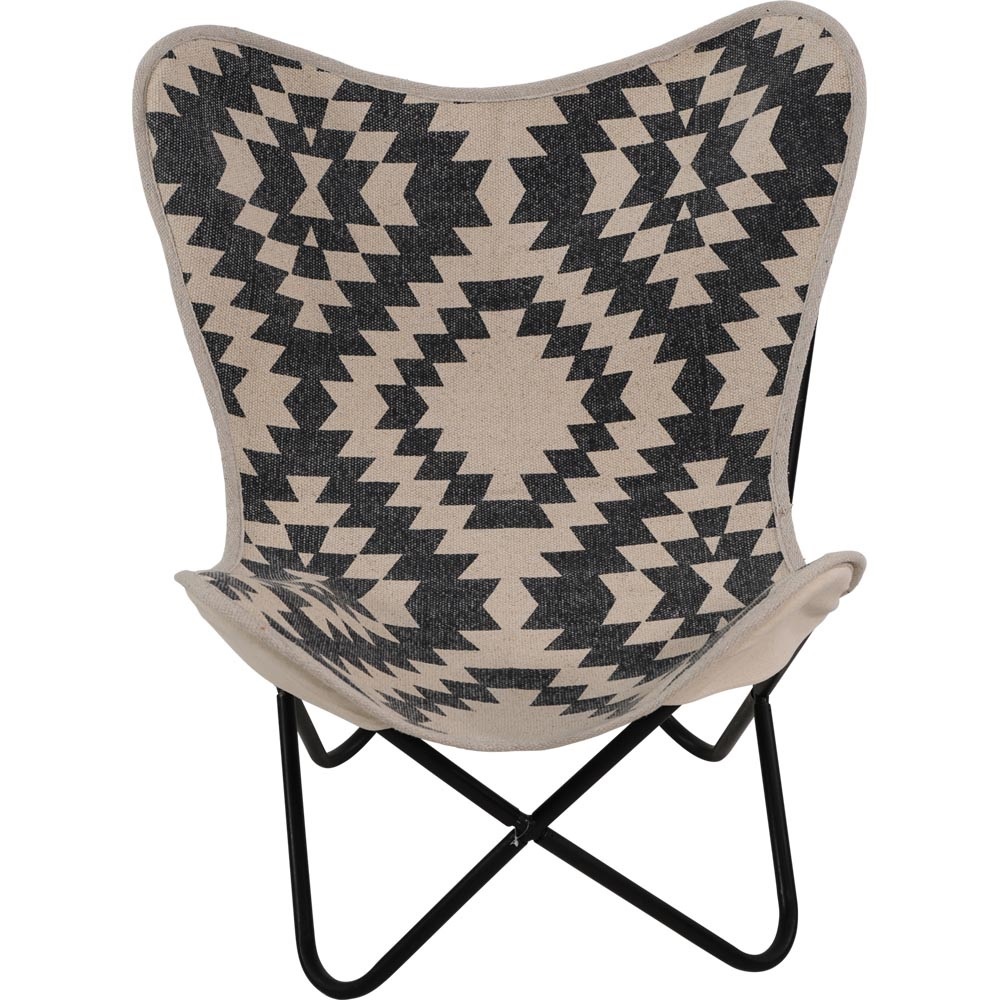 Lesli Living - Bistrostoel Brent - Zwart - 75x75x87cm