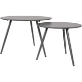 Lesli Living - Sidetable Rafael - Multikleur - Ø45x35cm