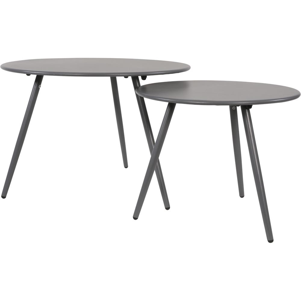 Lesli Living - Sidetable Rafael - Multikleur - Ø45x35cm