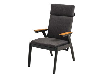 Lesli Living - Bistrostoel Florence - Zwart - 61x78x106cm