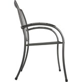 Lesli Living - Bistrostoel Nordic - Grijs - 57x63x89cm