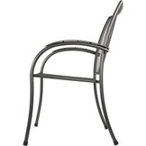 Lesli Living - Bistrostoel Nordic - Grijs - 57x63x89cm