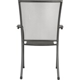 Lesli Living - Bistrostoel Nordic - Grijs - 57x63x89cm