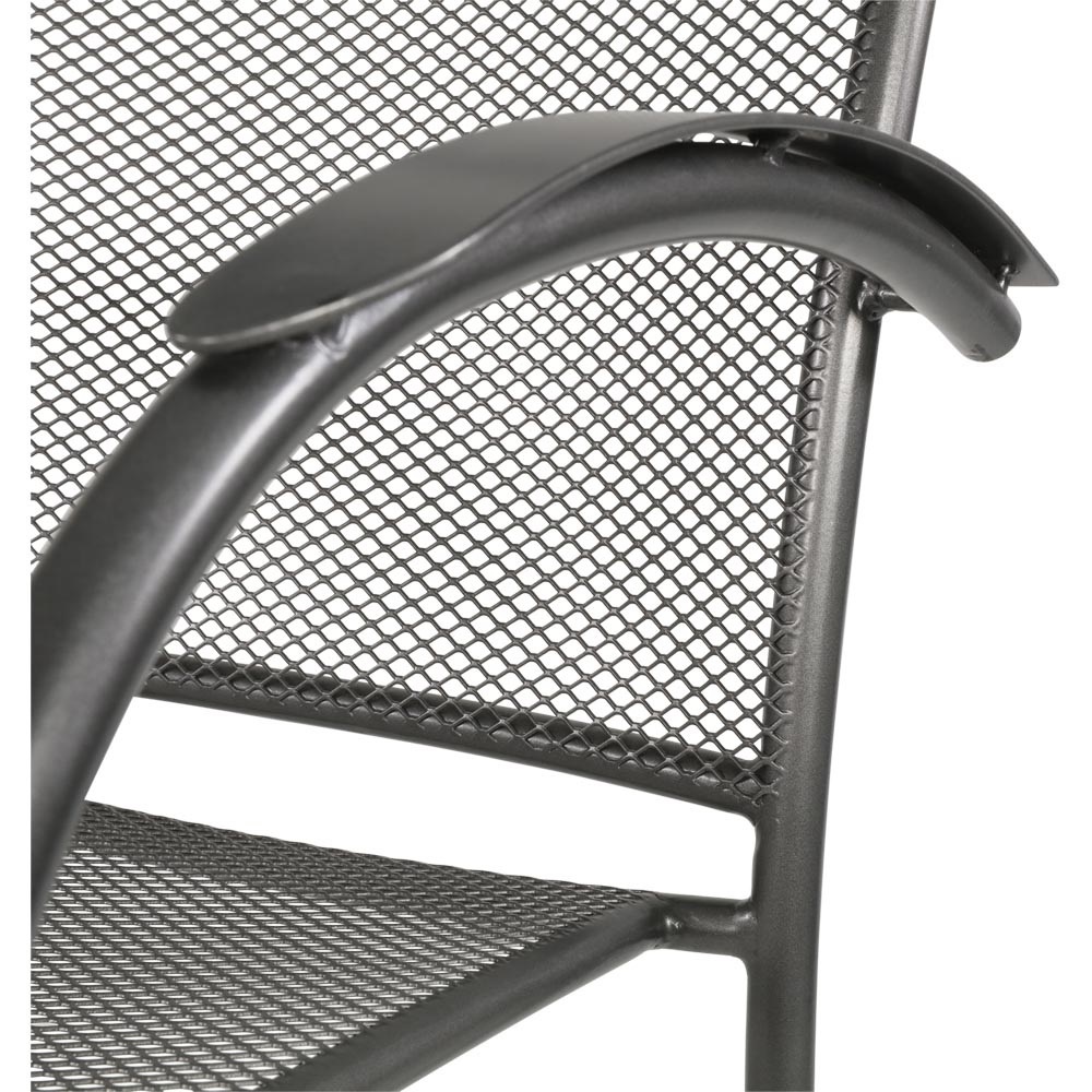 Lesli Living - Bistrostoel Nordic - Grijs - 57x63x89cm