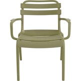 Lesli Living - Bistrostoel Torvi - Groen - 65x69,5x76cm