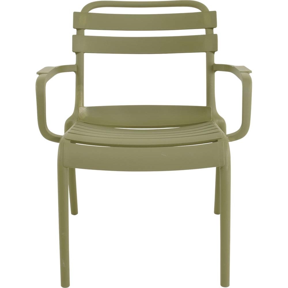 Lesli Living - Bistrostoel Torvi - Groen - 65x69,5x76cm