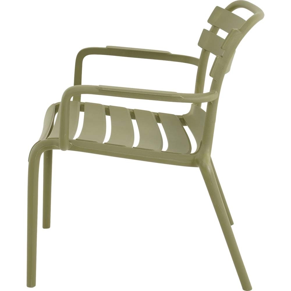 Lesli Living - Bistrostoel Torvi - Groen - 65x69,5x76cm