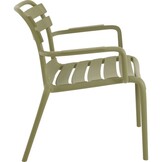 Lesli Living - Bistrostoel Torvi - Groen - 65x69,5x76cm
