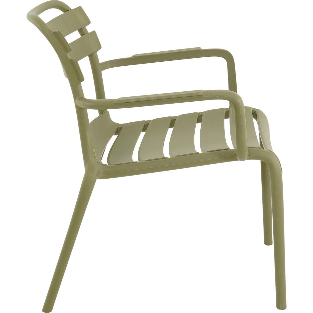 Lesli Living - Bistrostoel Torvi - Groen - 65x69,5x76cm