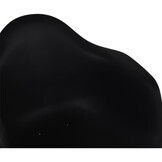 Lesli Living - Bistrostoel Montreux - Zwart - 62,5x44x82,5cm