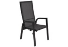 Lesli Living - Bistrostoel Mojito - Antraciet - 59x69x110cm