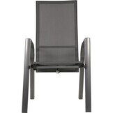 Lesli Living - Bistrostoel Mojito - Antraciet - 59x69x110cm