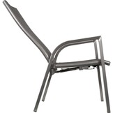 Lesli Living - Bistrostoel Mojito - Antraciet - 59x69x110cm