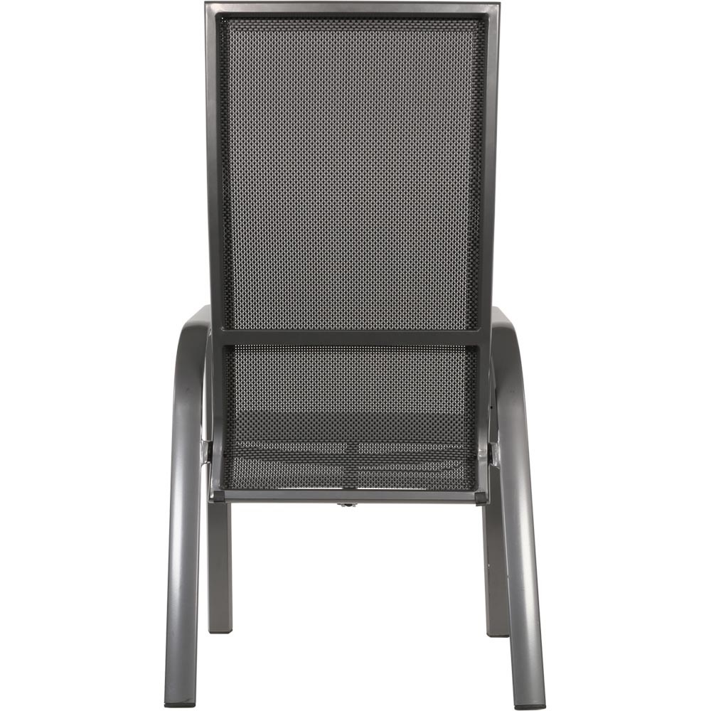 Lesli Living - Bistrostoel Mojito - Antraciet - 59x69x110cm