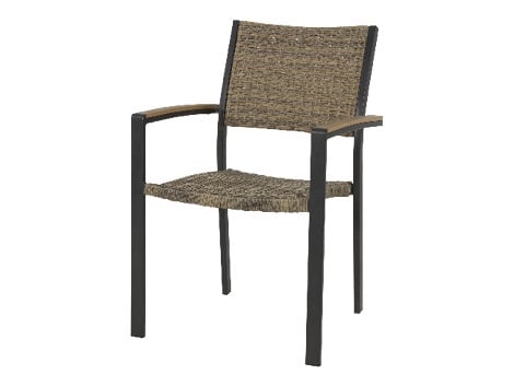 Lesli Living - Bistrostoel Arezzo - Zwart - 57x62x87cm