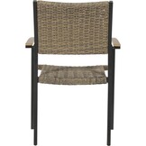 Lesli Living - Bistrostoel Arezzo - Zwart - 57x62x87cm