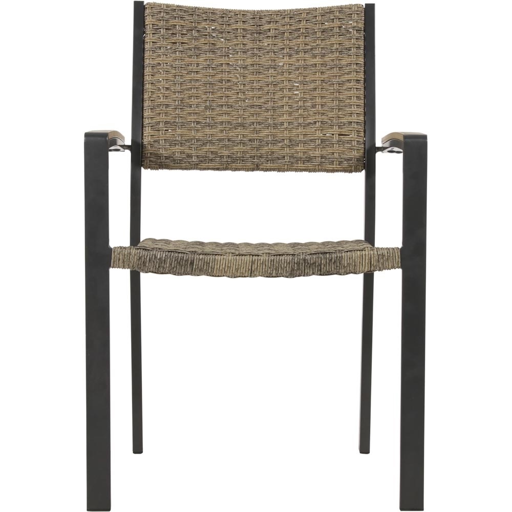 Lesli Living - Bistrostoel Arezzo - Zwart - 57x62x87cm
