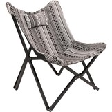 Lesli Living - Bistrostoel Aztec - Zwart - 70x81,5x98cm