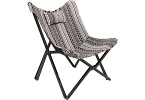 Lesli Living - Bistrostoel Aztec - Zwart - 70x81,5x98cm