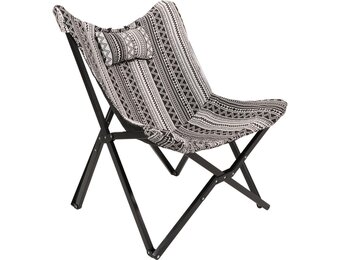 Lesli Living - Bistrostoel Aztec - Zwart - 70x81,5x98cm