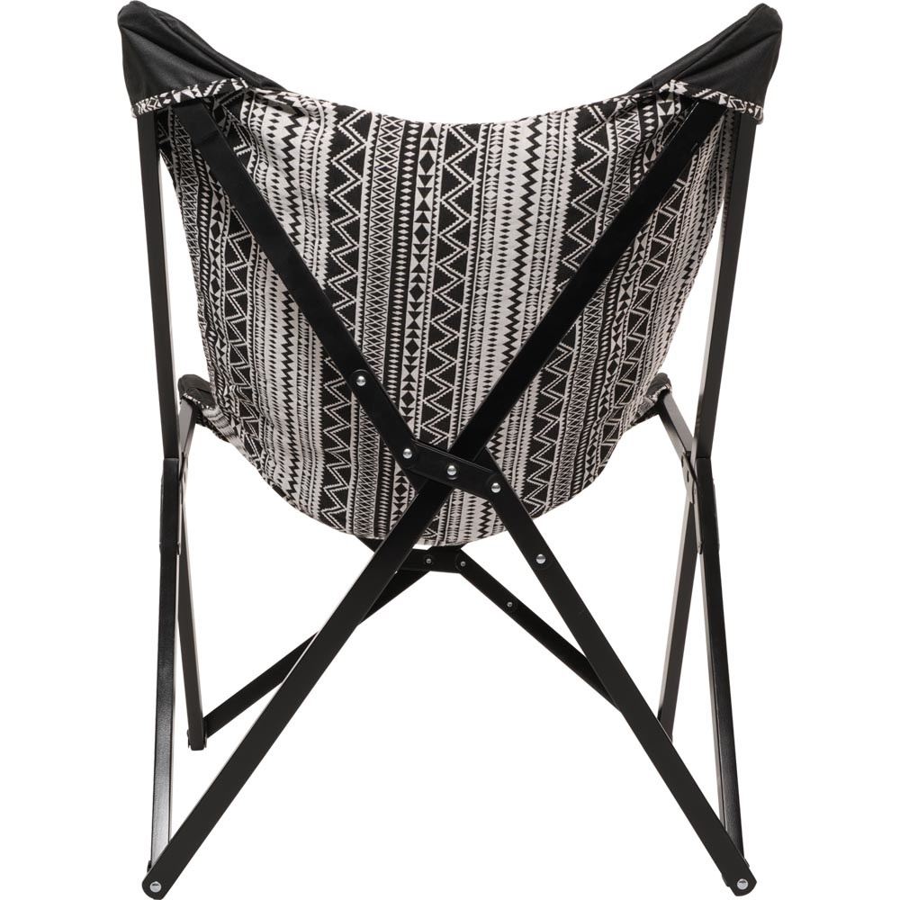 Lesli Living - Bistrostoel Aztec - Zwart - 70x81,5x98cm