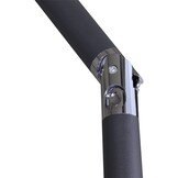 Lesli Living - Push-up parasol Libra - Grijs - 200x300cm