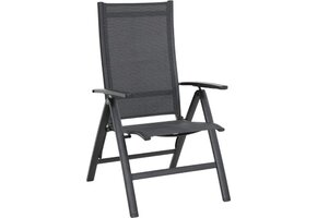 Lesli Living - Bistrostoel Reno - Antraciet - 67x64x114cm