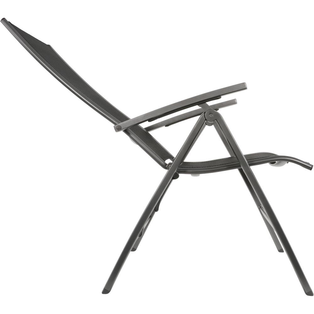 Lesli Living - Bistrostoel Reno - Antraciet - 67x64x114cm - Set van 2