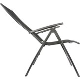 Lesli Living - Bistrostoel Reno - Antraciet - 67x64x114cm - Set van 2