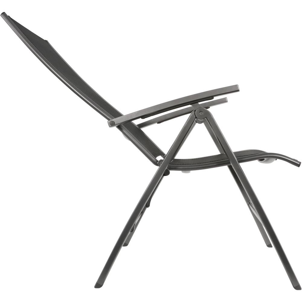 Lesli Living - Bistrostoel Reno - Antraciet - 67x64x114cm - Set van 2