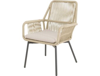 Lesli Living - Bistrostoel Silas - Beige - 64x69x92cm