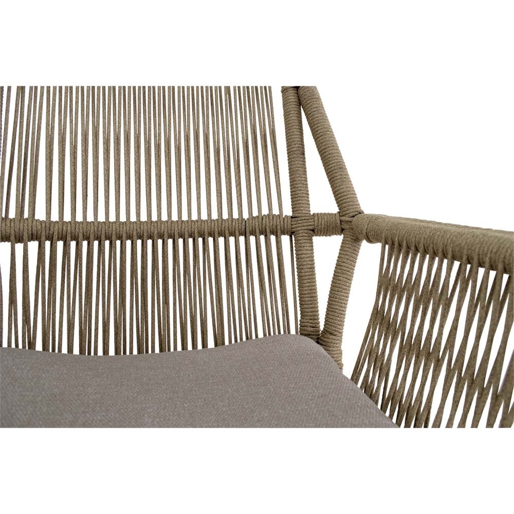 Lesli Living - Bistrostoel Silas - Beige - 64x69x92cm - Set van 4