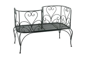 Lesli Living - Loveseat Viva la Vida - Groen - 122x50x92cm